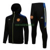 Manchester United Champions League Veste à Capuche 22-23 Noire Pour Homme